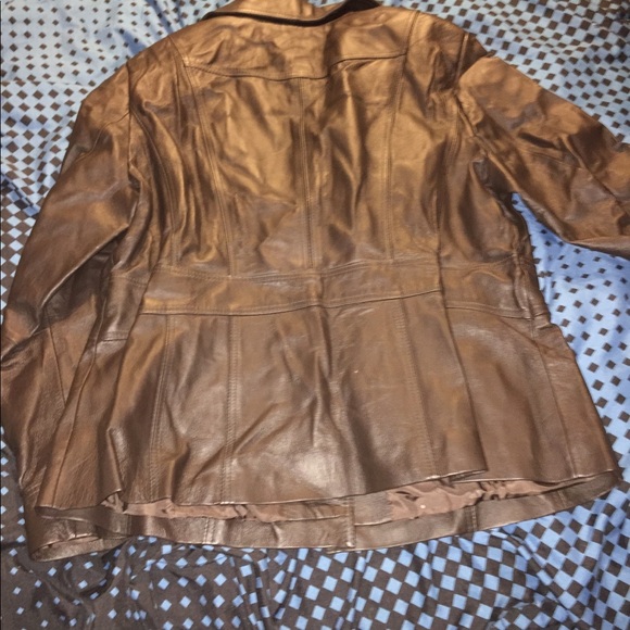 EAST 5th LEATHER JACKET XL - Picture 2 of 2